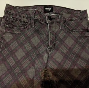 Made in USA- Hudson- patterned jeans